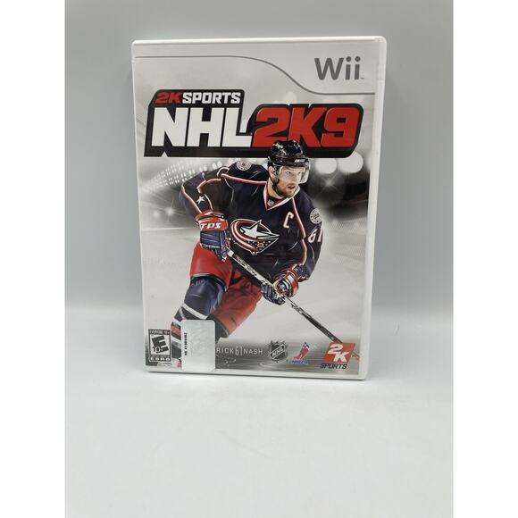 NHL 2K9 (Nintendo Wii, 2008) CIB Complete Video Game, Tested & Works -Fast Ship - Picture 1 of 4